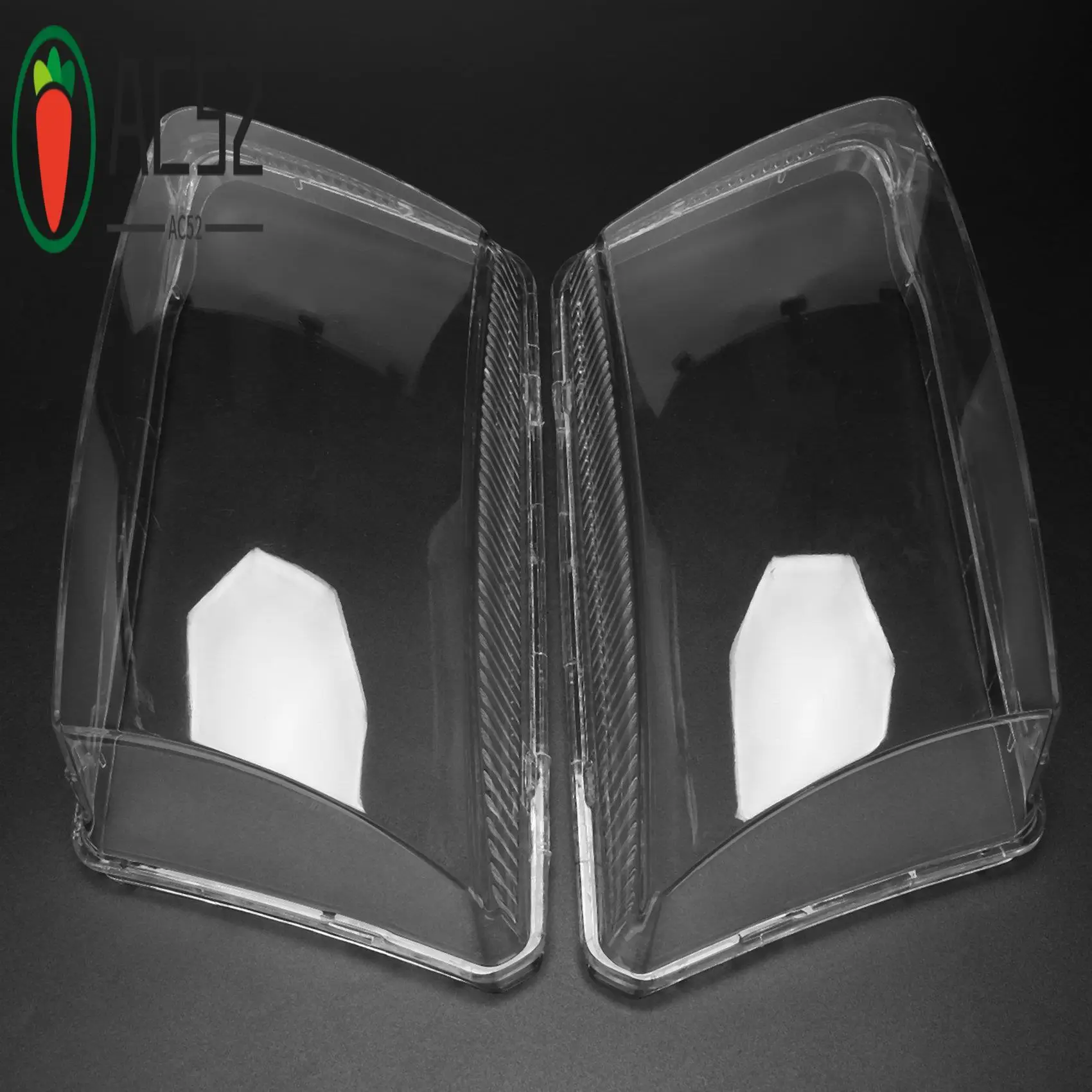 AC52-Pair Left+Right For Passat B5 Car Headlight Lens Cover Headlamp Lampshade Front Light Shell Cover