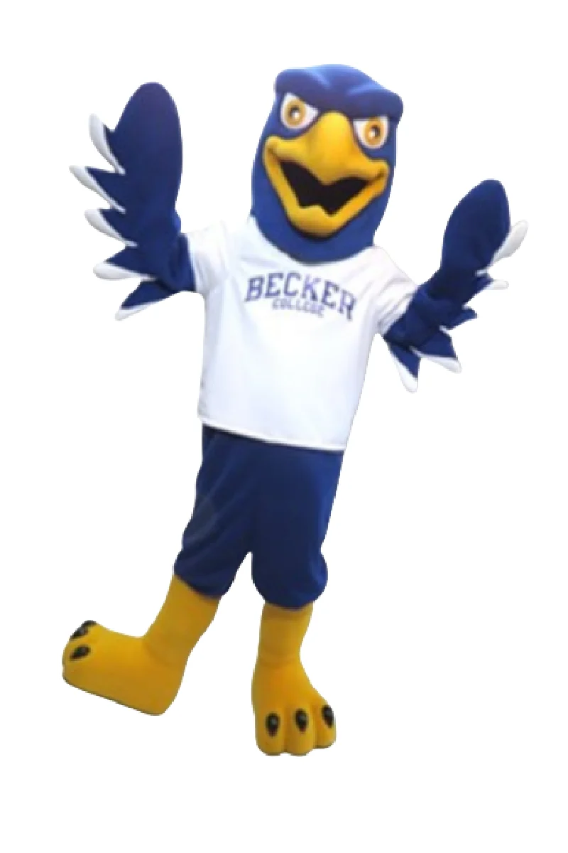Fierec collège faucon mascotte costume bleu aigle faucon personnalisé fantaisie costume anime cosplay kit mascotte thème déguisement 0027