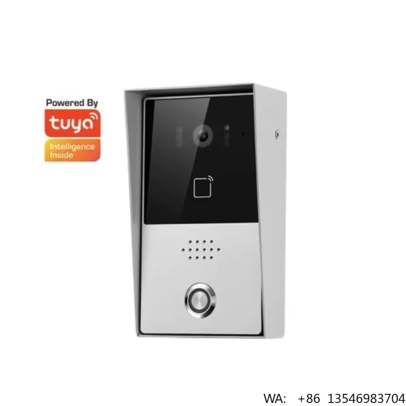 Video Intercom Suite-Outdoor WiFi Doorbell&Remote Unlock Function, With Indoor Control Panel to Achieve Two-Way Intercom System