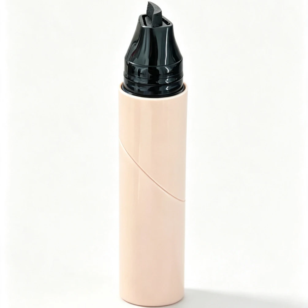 Double-ended Rotating Eyeliner Stamp Pen 2shades Waterproof Private Label Vegan Sweatproof Smooth Lengthen Custom Logo Cosmetic