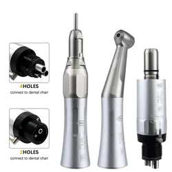 NSK FX23 Style Dental Low Speed Handpiece Kits Zęby Polerowanie Contra Angle Air Motor Zewnętrzny strumień wody Złącze 2/4H Typ E