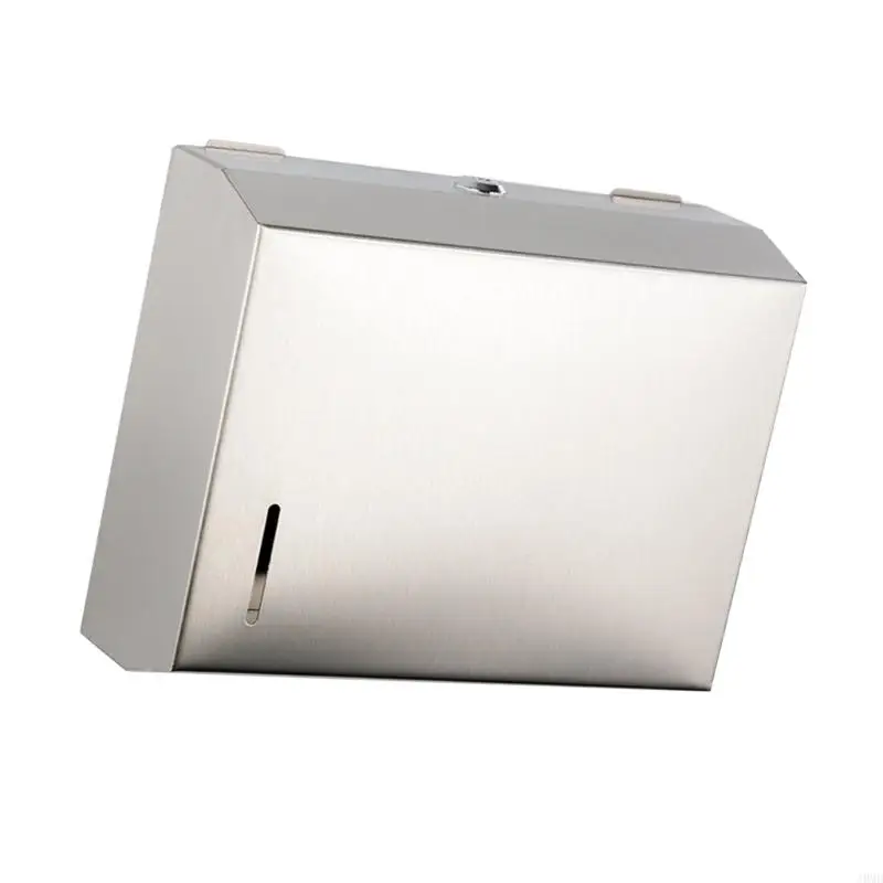 

Tall Capacity Untarnished Square Tissue Dispenser Wall Mounted For Commercial Bathrooms Public Restrooms JOMD