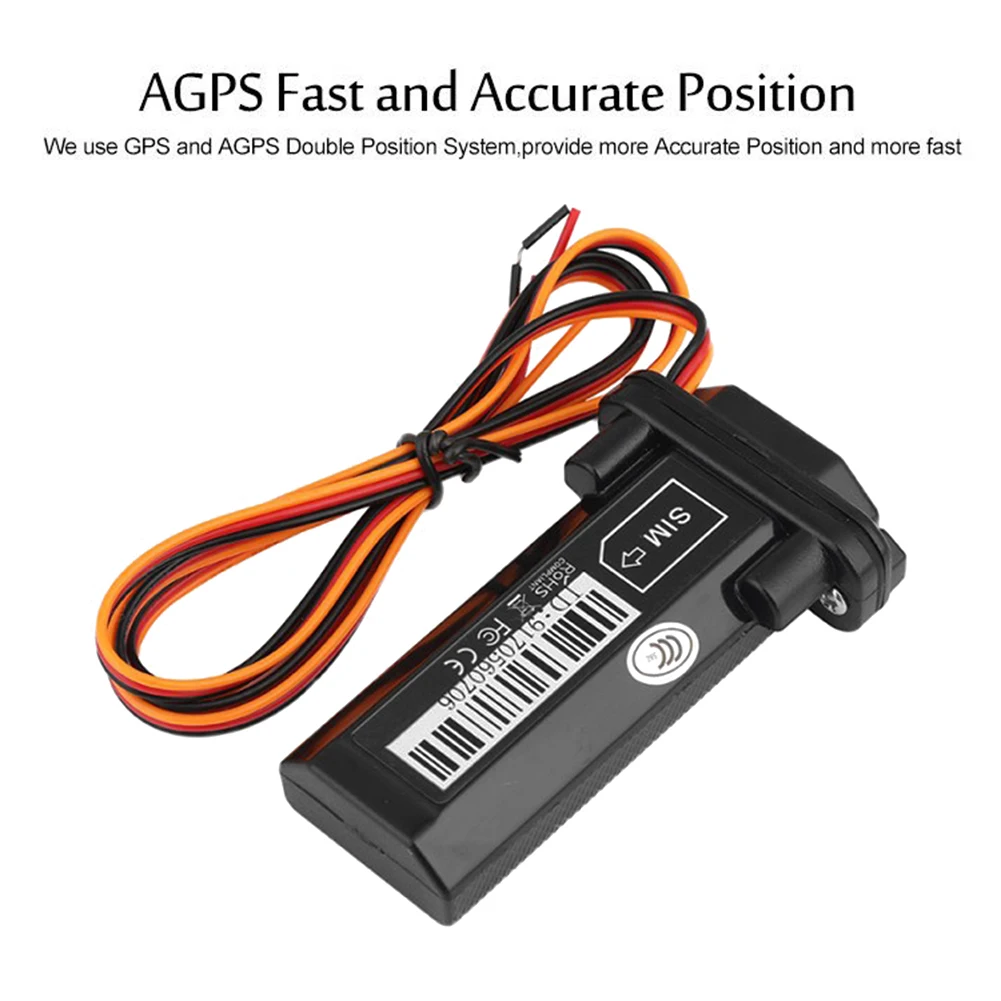 Global GPS Tracker Waterproof Built-in Battery GSM Locator AGPS Positioning Online Real Time Tracking Device for Car Motorcycle