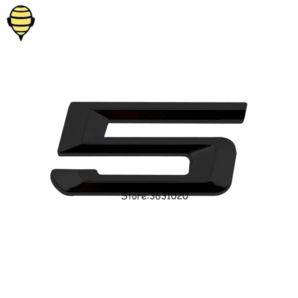 DIY Car Styling For BMW Sticker Auto Rear Emblem Decal Metal Letter Badge for BMW X1 X2 Z3 E36 E39 E30 220i 520li 316d 330d 440