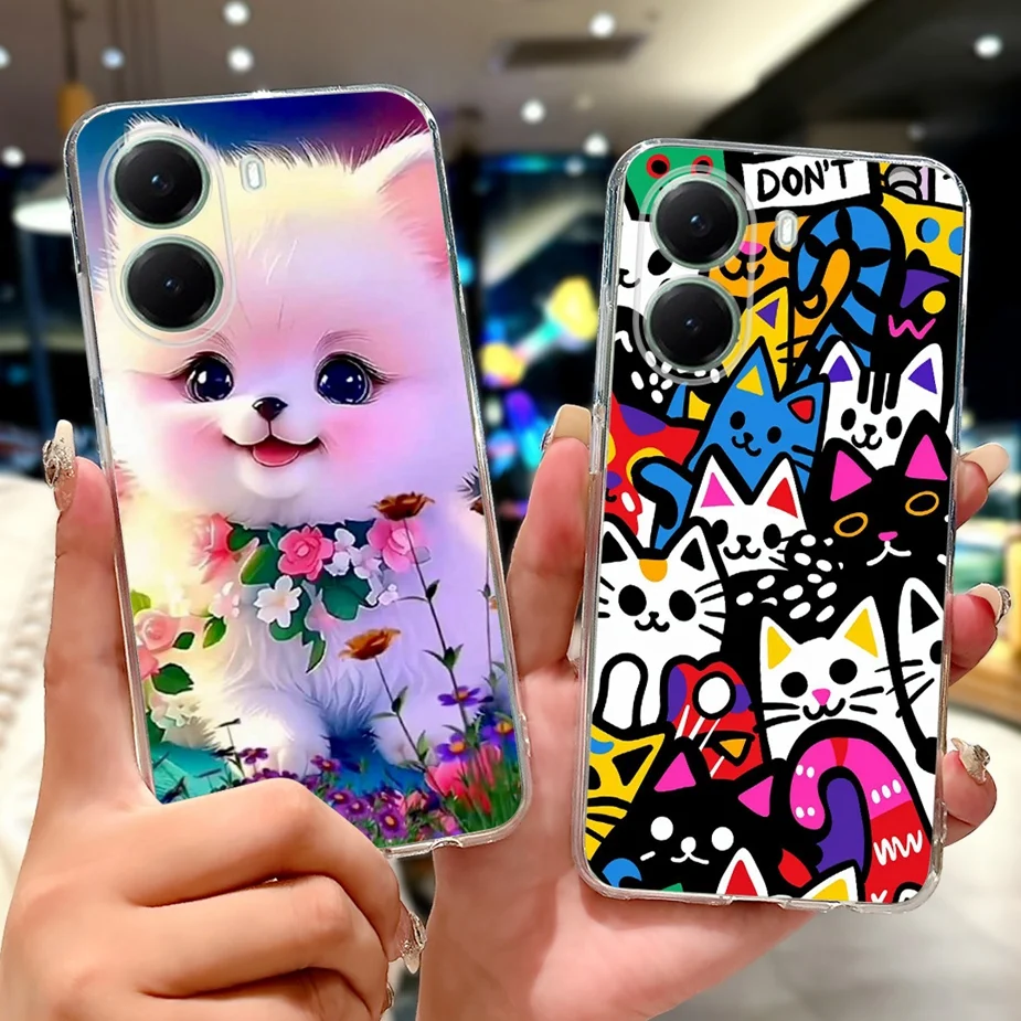 For Xiaomi Poco X7 Pro 5G Case New Luxury Painted Cover Clear Silicone Phone Case For Xiaomi Poco X7 PocoX7 Pro X7Pro Soft Shell