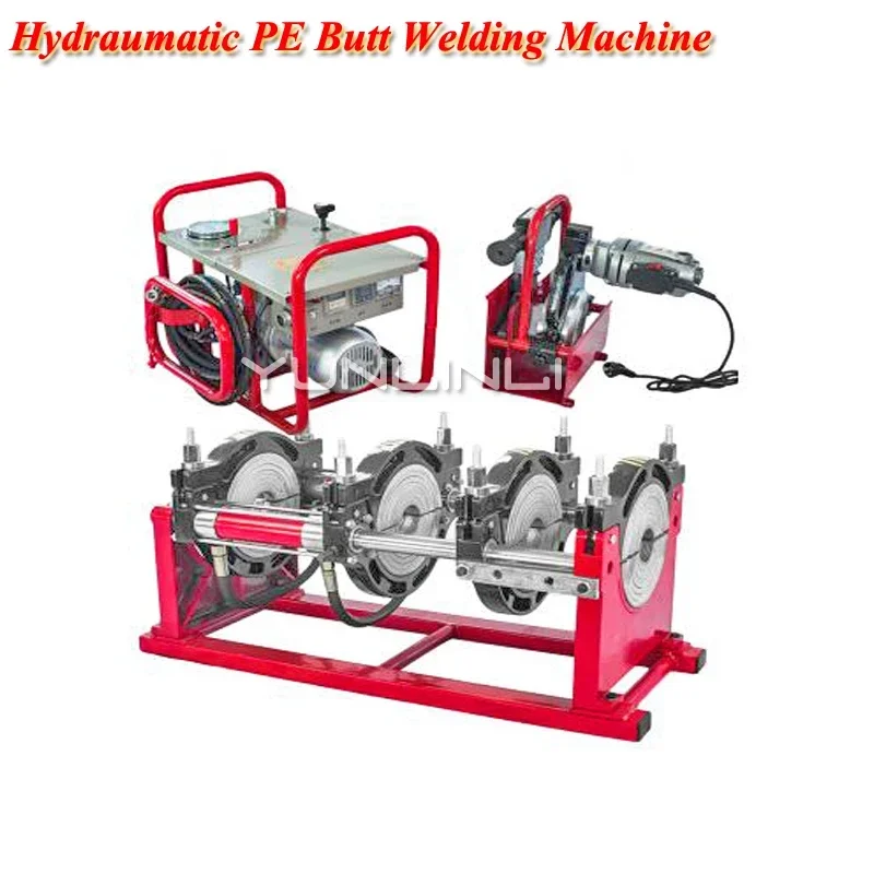 

63-250mm Hydraumatic Butt Welding Machine 220v 2000W Hot Melt Machine PE Butt Fusion Welder Butt Welding Machine