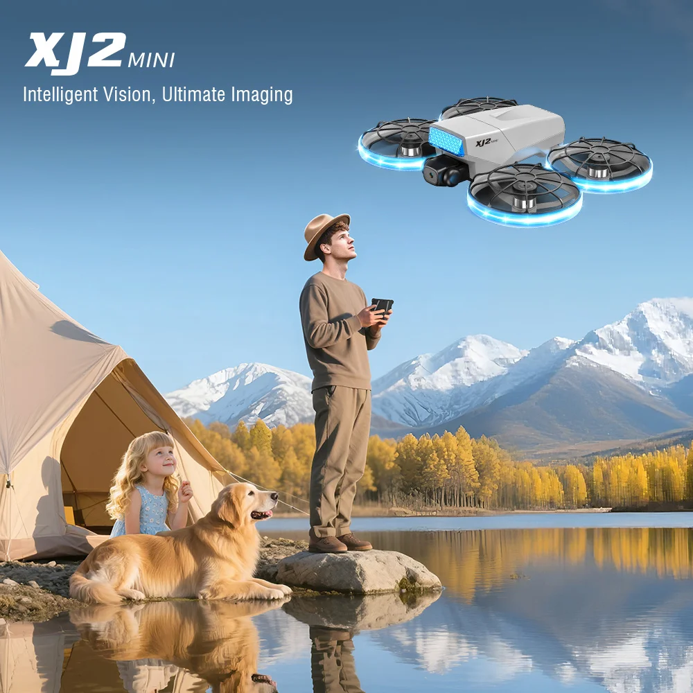 

Новый мини-камера XJ2, складной бесщеточный радиоуправляемый квадрокоптер, игрушка с дистанционным управлением для детей, подростков, начинающих, идеальный подарок, игрушки