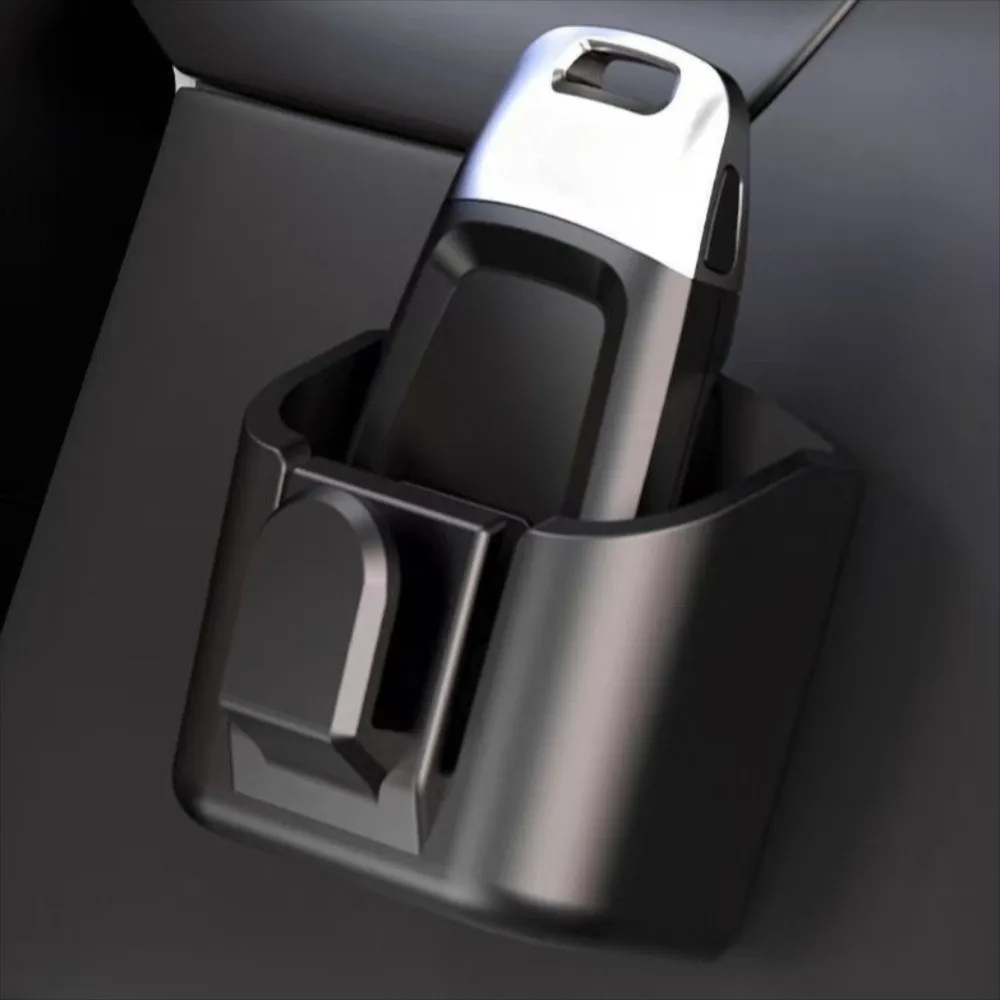 

Adhesive Mount Car Key Holder Clip with Hanging Hook Anti-Slip Car Interior Storage Box Auto Compact Dashboard Organizer