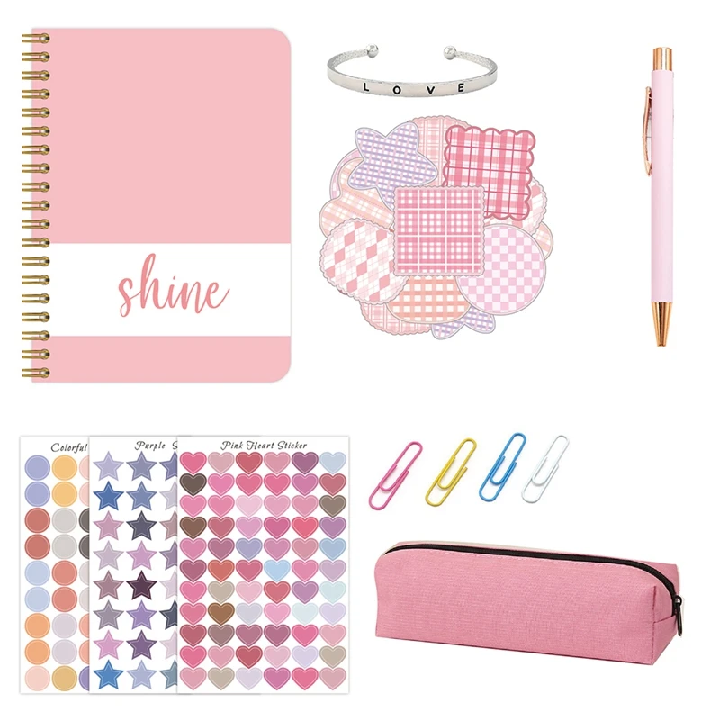 Journal Kit DIY Journal Kit For Girls - ของขวัญที่ยอดเยี่ยม - สําหรับเด็กหญิงอายุ 8-14 ปี