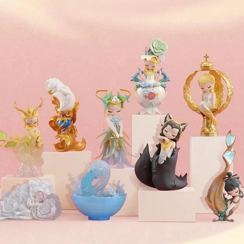 

Подлинная серия Sleep Treasure Hall, слепая коробка, модные аксессуары для игрушек, кукла ручной работы, подарки на день рождения, настольные украшения, загадочная коробка