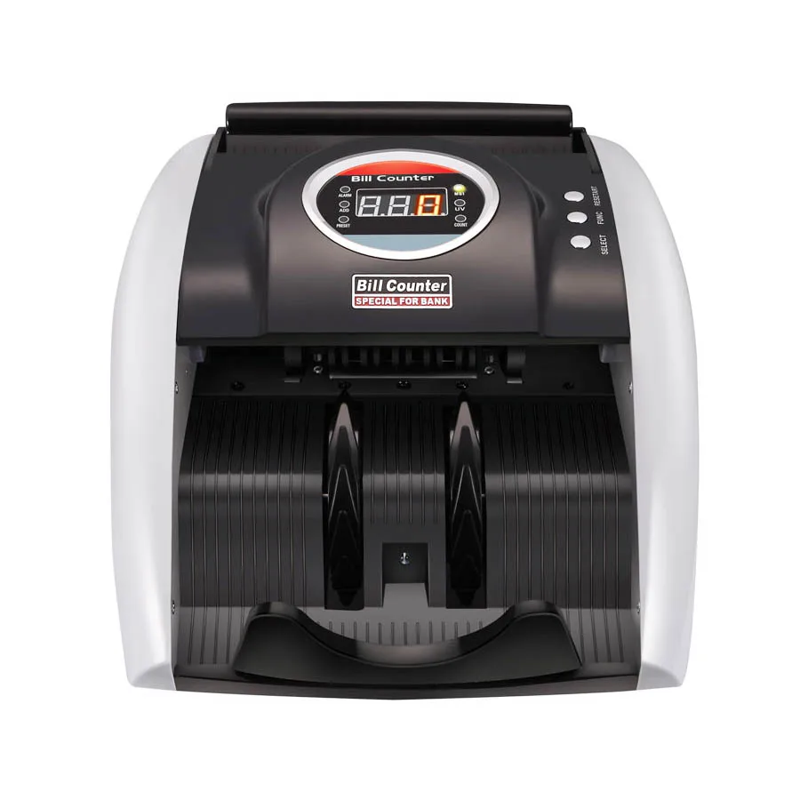2026 110V/220V Money Counter For EURO US DOLLAR Multi-Currency Compatible Bill Counter Cash Money Counting Machine 5200UV