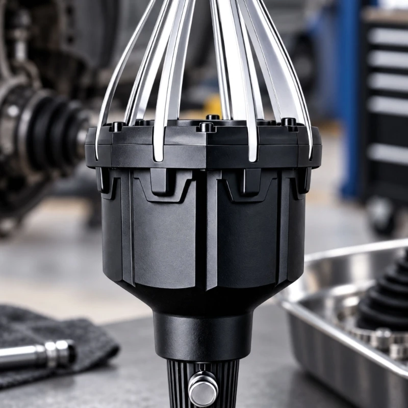 E06B Multiple-Finger CV Boot Spreader for Synchronized Service Operation