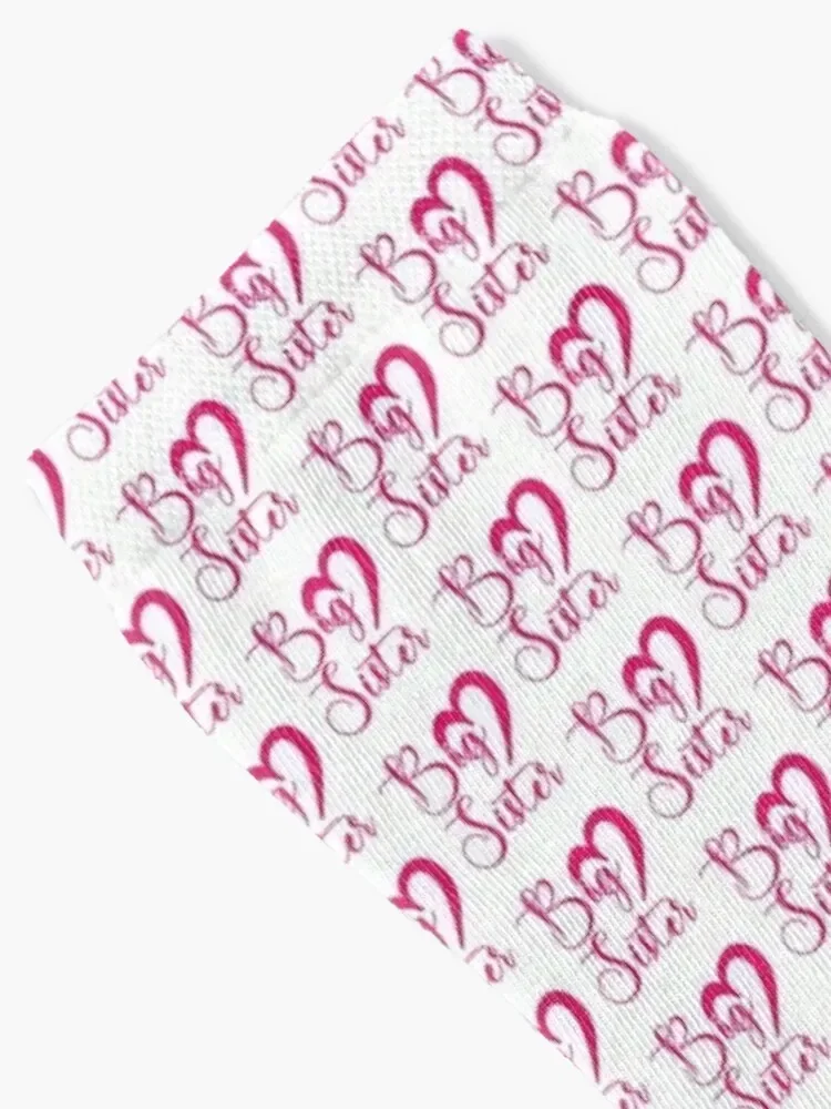 big sister funny shirt Socks tennis basketball short sheer Women's Socks Men's