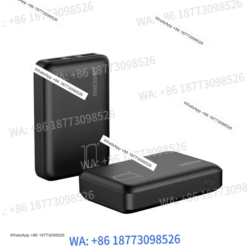 

Ультратонкий портативный зарядный блок для мобильных телефонов, мини-аккумулятор 10000 мА, портативное зарядное устройство для термобелья, 5В, черный