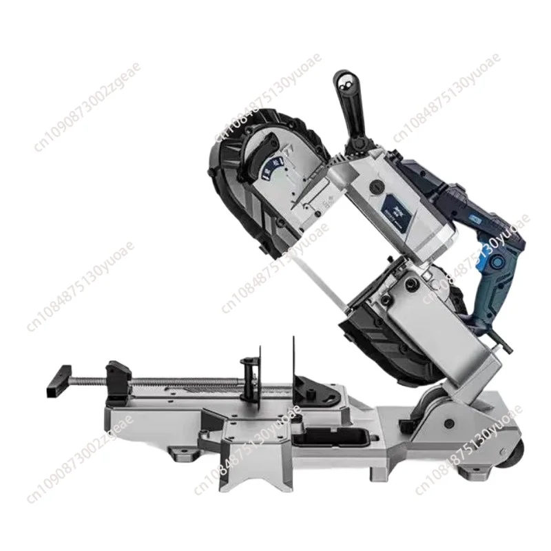 Portable Metal Cutting Band Saw Machine, 1100W, High Powerful