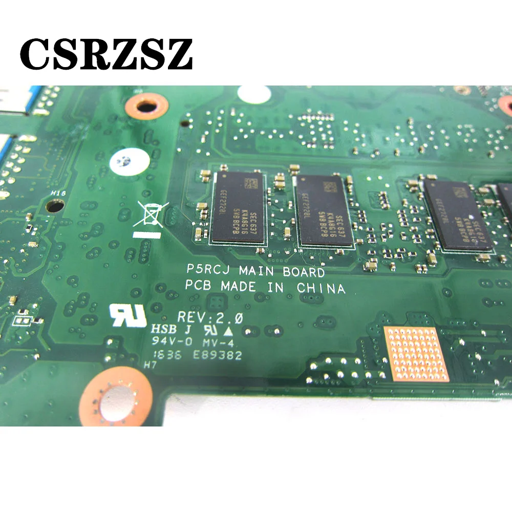 Imagem -04 - Laptop Motherboard para Acer Aspire Csrzsz Nbgkh11002 P5rcj Fit para R5571 R5-571g I77500u Cpu Testado Trabalhando