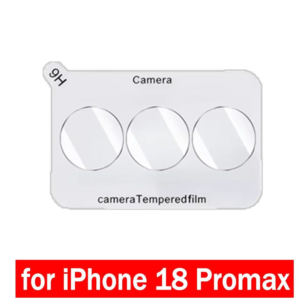 5-1sets for IPhone 18 Pro Max 18 Ultra Fold Tempered Glass HD Clear Camera Lens Protector Anti-scratch Protective Back Lens Film