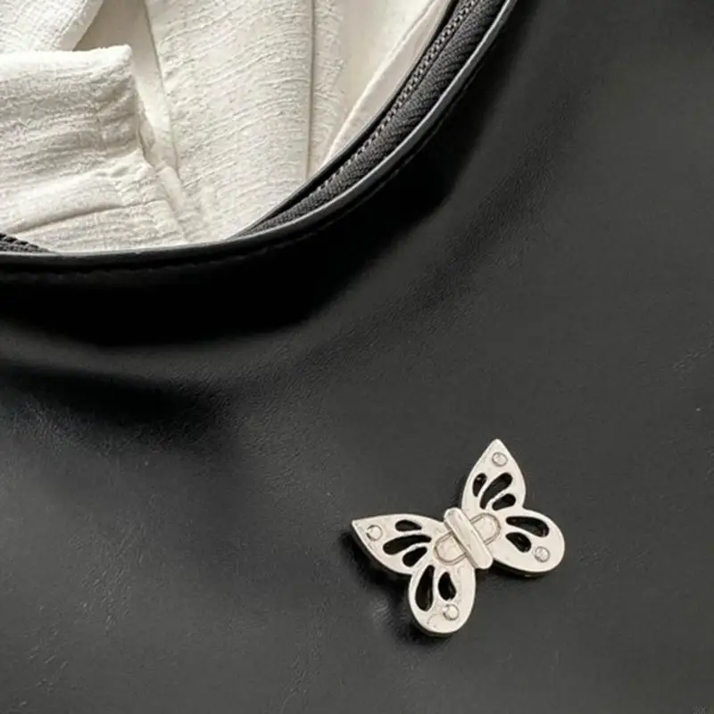 

Stylish PU Shoulder Bag with Butterfly Decoration for Women Handbag Perfect for Daily Life Dating Parties 20CA