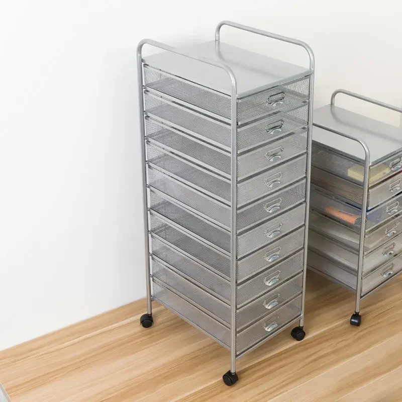 multi-layer sundries sorting rack 10/9 drawer cart A4 filing cabinet Yinghua craft factory outlet