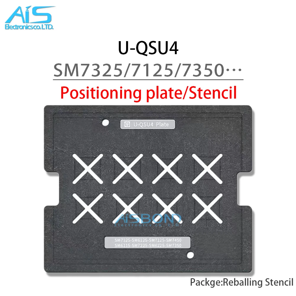 BGA Reballing Stencil Template Station For SM7315 SM7325 SM6125 SM7125 SM7450 SM4250 SM6115 SM7225 SM6375 SM4350 SM6225 SM7350