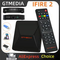 GTMEDIA Ifire2 1080P FHD TV Box Support M3U Decoder,H.265 HEVC 10bit Set Top Box,Built-in 2.4G Wifi Ethernet MPEG-4 Media Player