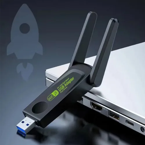 와이파이 USB 어댑터 듀얼 밴드 와이파이 동글, 1300Mbps, 2.4G, 5Ghz, 802.11AC 강력한 안테나 무선 리시버, PC 노트북 드라이버 무료 