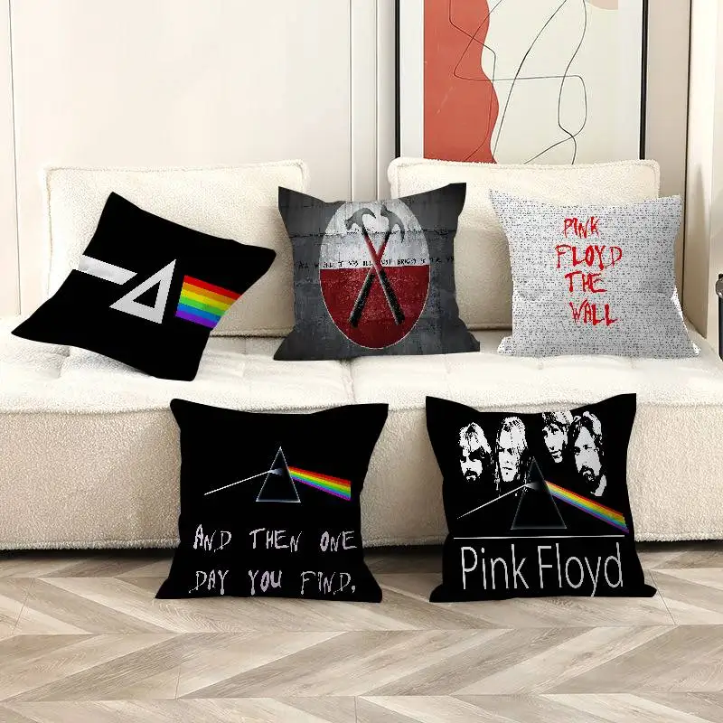 Band P-Pink F-Floyds Pillow Cover Design cushion Cover decor Holiday Decorati