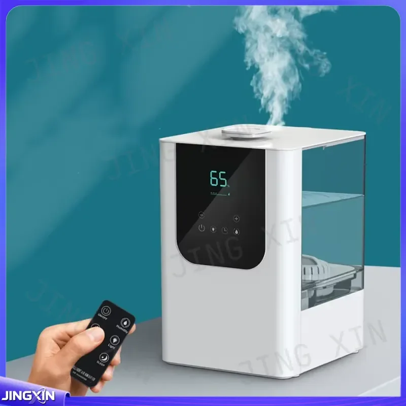 Custom for Ultrasonic Humidifier 6L Large Capacity Visual Water Tank Top Fill Silent Cool Mist Maker with Remote Control