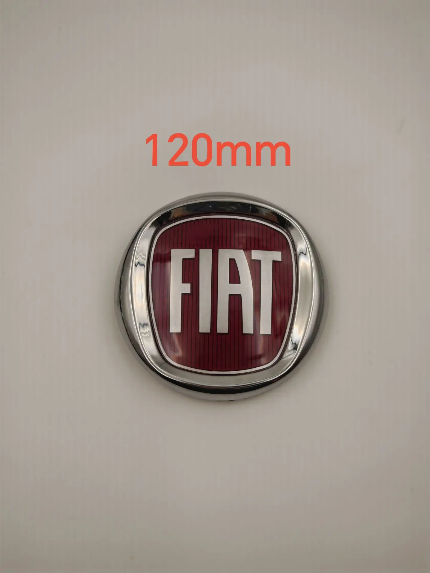 شعار ABS لملحقات غطاء السيارة FIAT المتوافقة مع Doblo Tipo Panda Ducato Fiorino Grande Punto 500X 500 Freemont Stilo