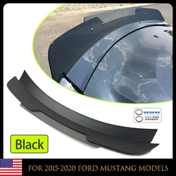 Wicker Bill Style Rear Trunk Spoiler Wing Lip For Ford Mustang Coupe 2015-2021