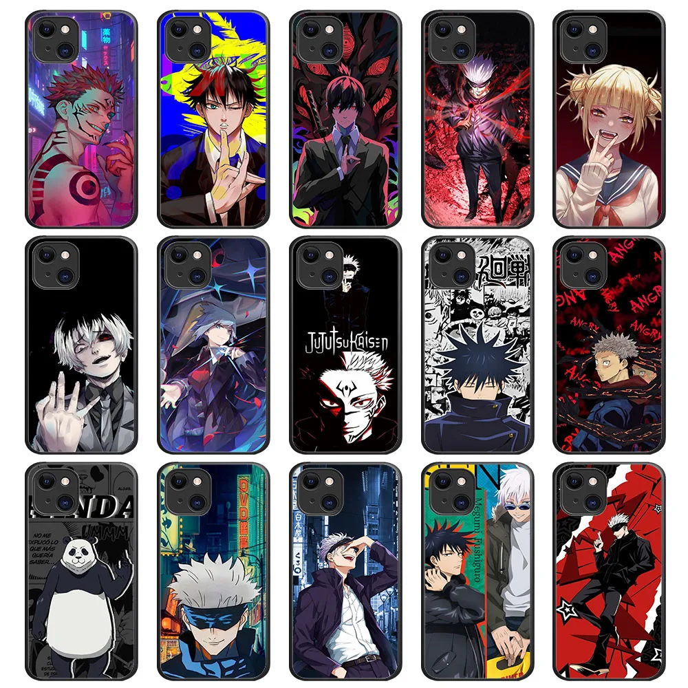 

SK-38 Jujutsu Kaisen Silicone Case For Moto Edge 20 30 S G100 E7 E7i G42 G52 E32 G9 G10 G Lite Pro Play Power