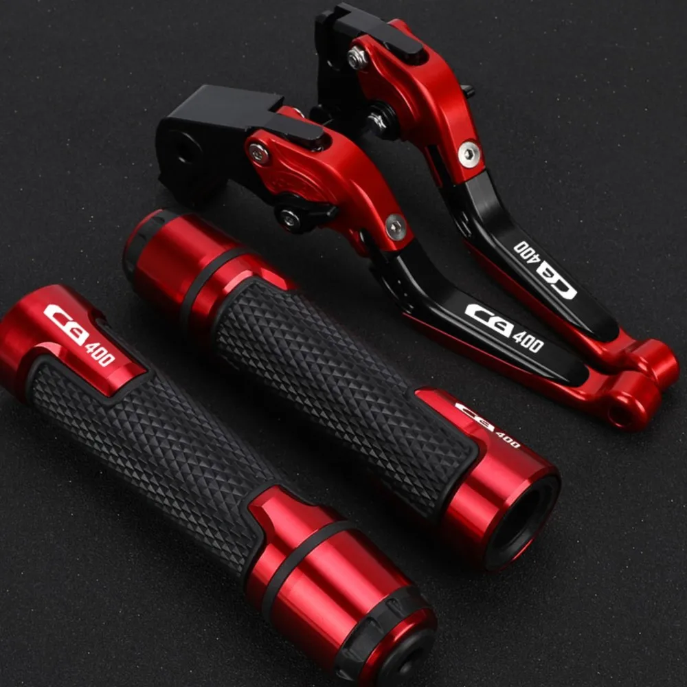 

Hand Grips ends For honda CB400SF CB 400 VTEC cb400 1998 1997 1996 1995 1994 1993 22MM Motorcycle Brake Clutch Lever Handlebar