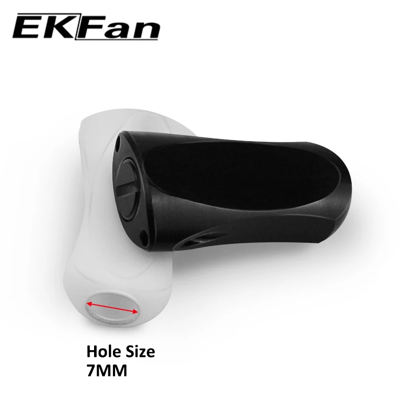 EKFan 1 Stück Ultraleichter MINI Angelrollenknopf aus Acryl für A/S/D mit 7*4*2,5mm Lager, DIY-Teile für Spinn- und Baitcasting-Angelrollen – Detail 5