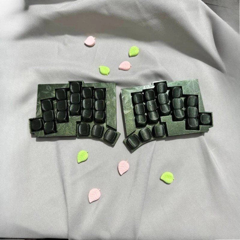 TOTEM 38 Key Wireless Split Mechanical Keyboard Kit Custom  Low Axis Dual-mode Bluetooth Ultra Thin Ergonomict Keyboard Gaming