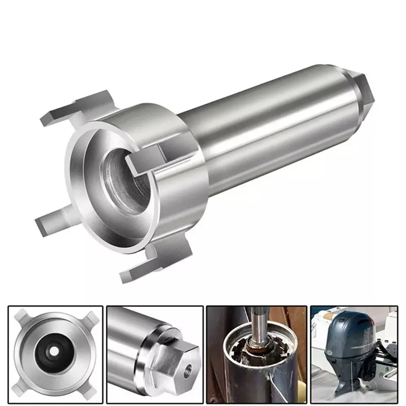 【AC77 Top !! 】Thread Chaser/Nut Removal Tool For Yamaha 101MM Gear Housings