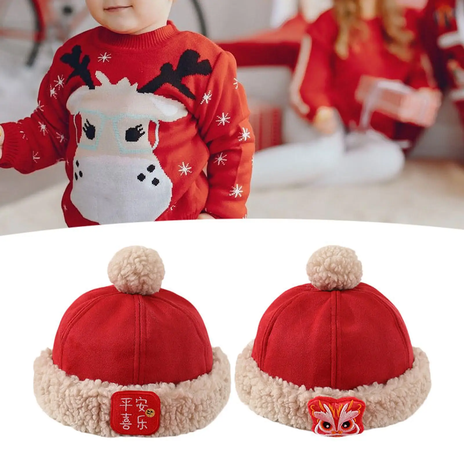 

Baby Winter Hat Cold Weather Windproof Beanie for Infant Children Boys Girls