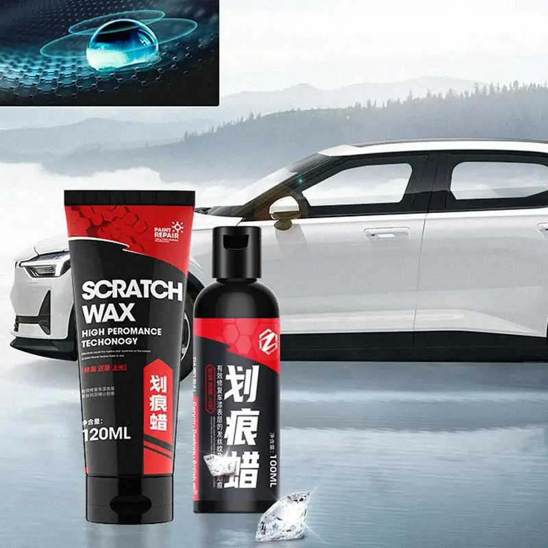 

Car Scratch Remover Paste Automobile Scratch Remover Compound Polish Vehicles Rubbing Compound For Repair Paint Scratches Scuffs