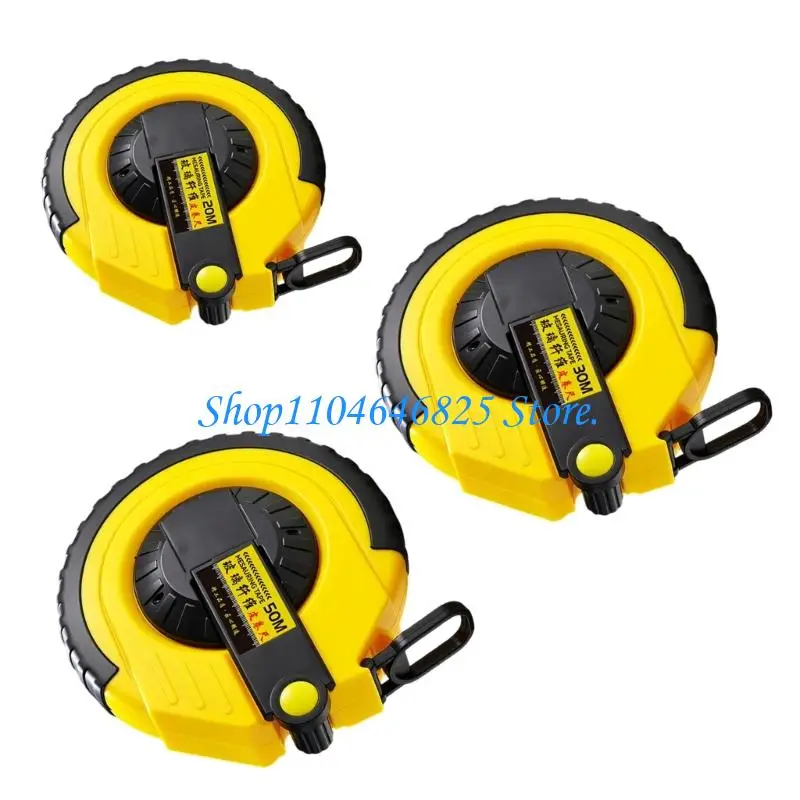 Professional Measuring Tape Fiberglass Tape Measure for Accurate Readings in Industrial and Residential Setting