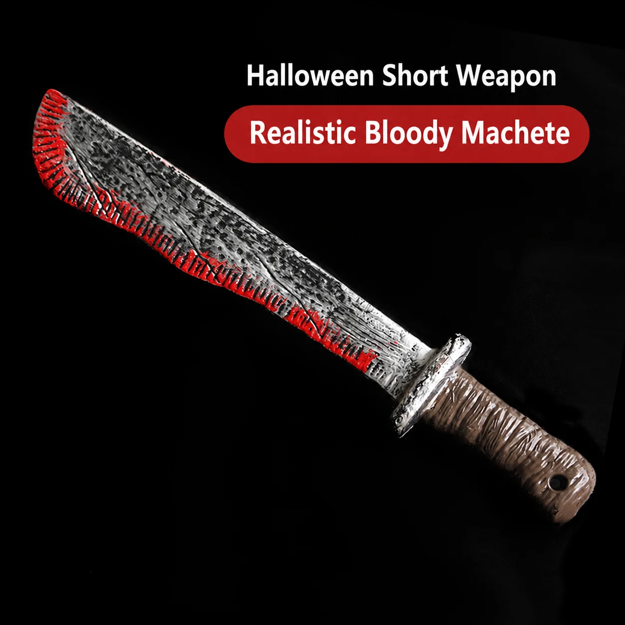 Cosplay Prop Knife - Bloody Machete Prop Multiple Plastic Fake