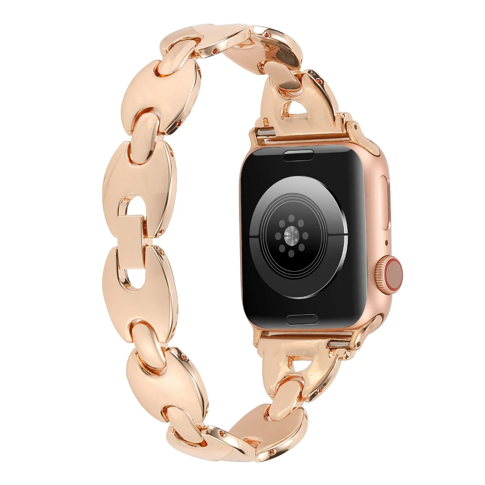 Metal Strap For Ap45mm ple Watch Band 44mm 40mm 41mm 42mm 38mm 49mm Stainless Steel Wristband iWatch Series 8 Ultra 7 6 5 4 3 SE