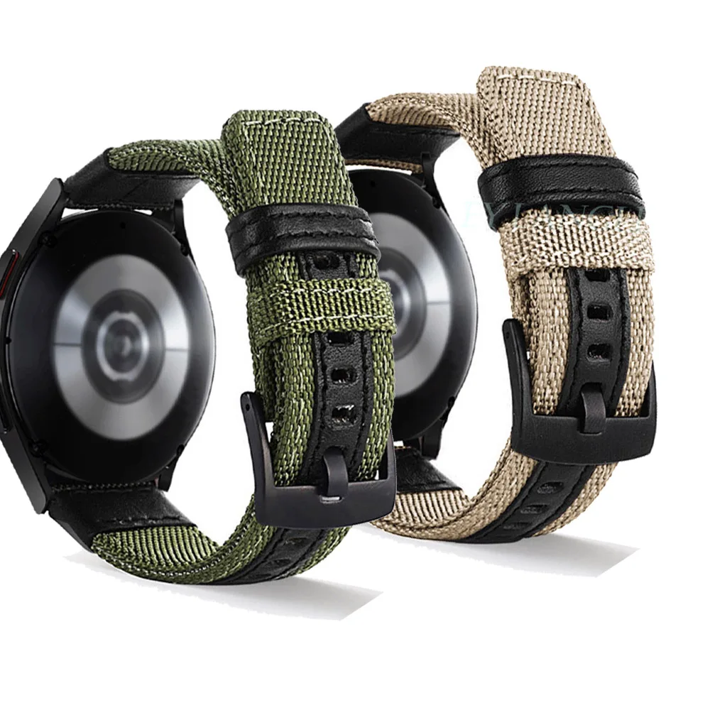 22Mm Nylon Leather … - image