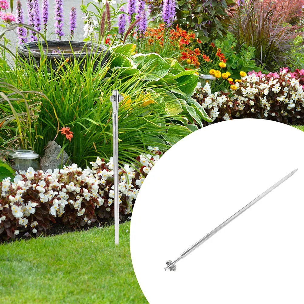 

3Pcs Galvanized Ground Rods Sturdy Electrical Grounding Rods Home Shop Office Protection Stakes Portable Grounding