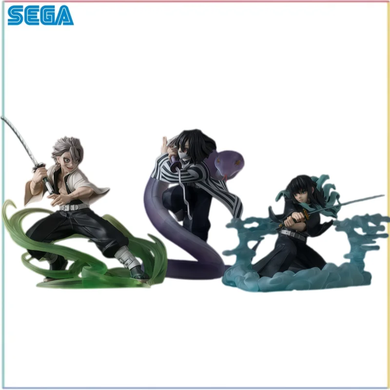 

В наличии: Оригинальная фигурка Sega Demon Slayer Игуро Обанай, новая, в коробке, модель персонажа аниме, игрушка.