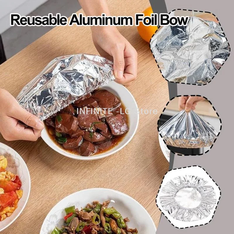 Food Storage Safe - Reusable Food Grade Aluminum Foil Food