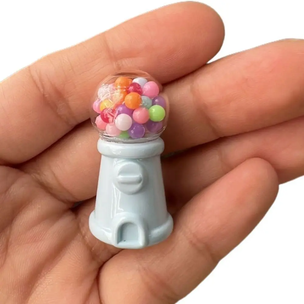 2025 1:12 Candy Machine Mini DIY Dollhouse Accessories Cartoon Kawaii Grabbing Machines