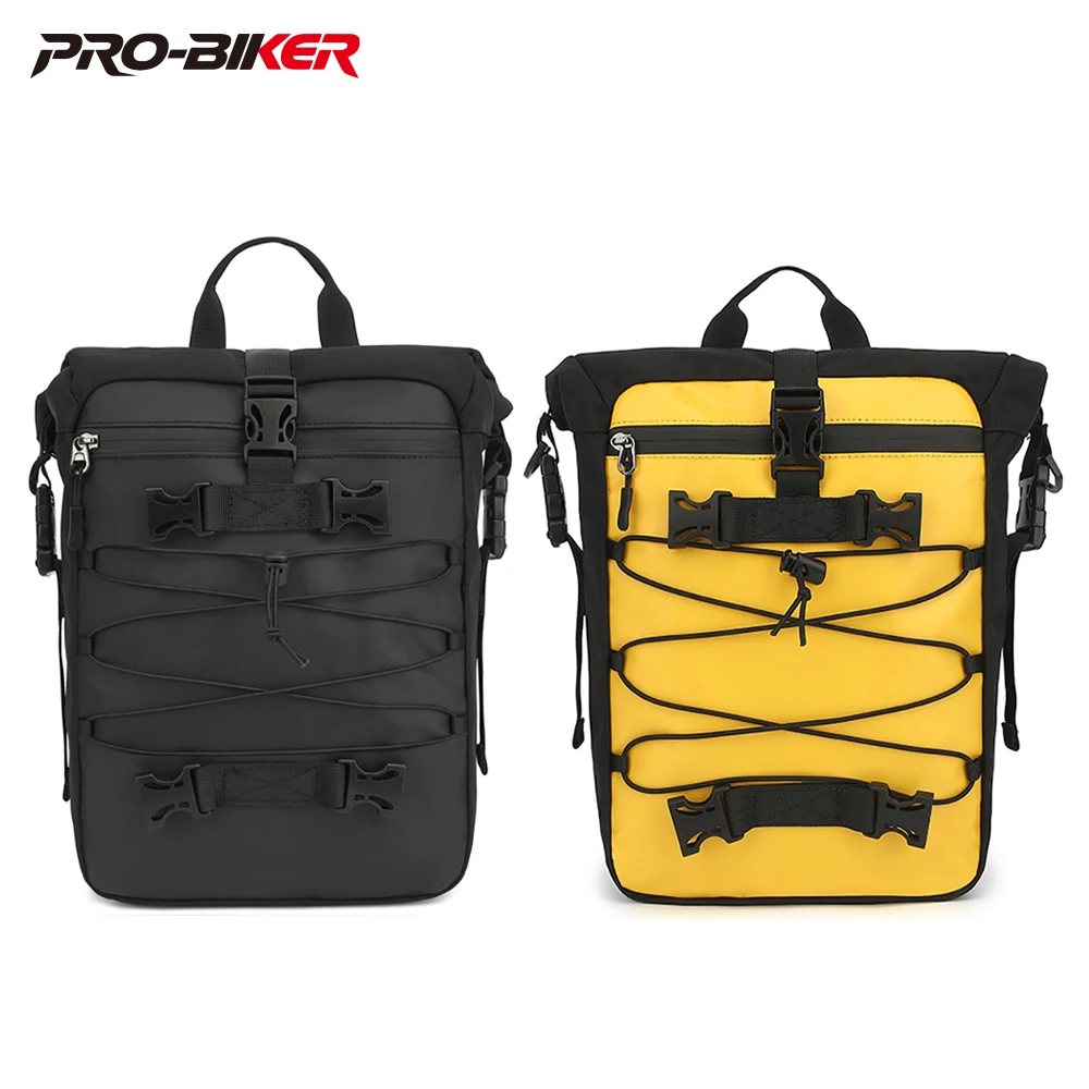 

Motorcycle Bag Saddlebag Bumper Bag Tail Bag Waterproof Riding Travel Luggage Backpack Motorbike Rear Rack Trunk Storage Bag 10L