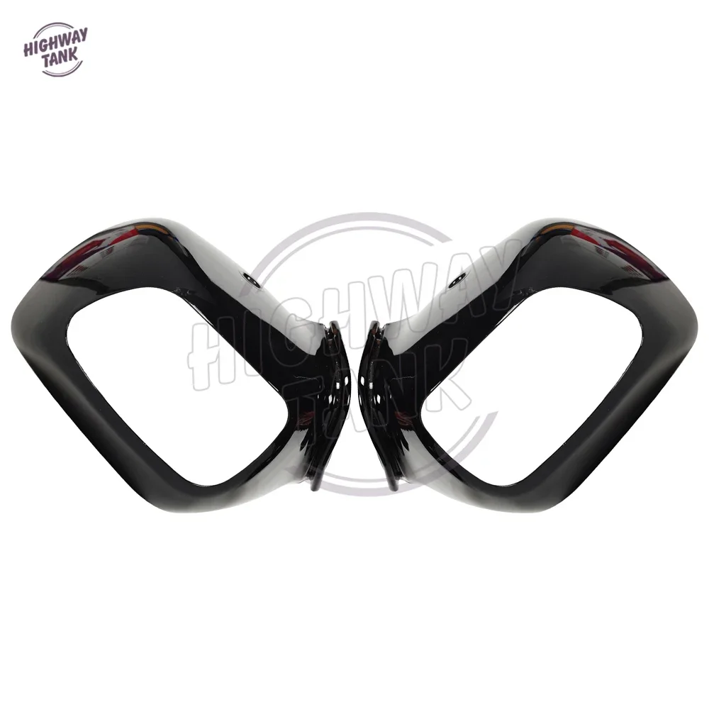 

Left & Right Black Motorcycle Rear View Mirrors Cover case for Honda Goldwing GL 1800 F6B 2013 2014 2015