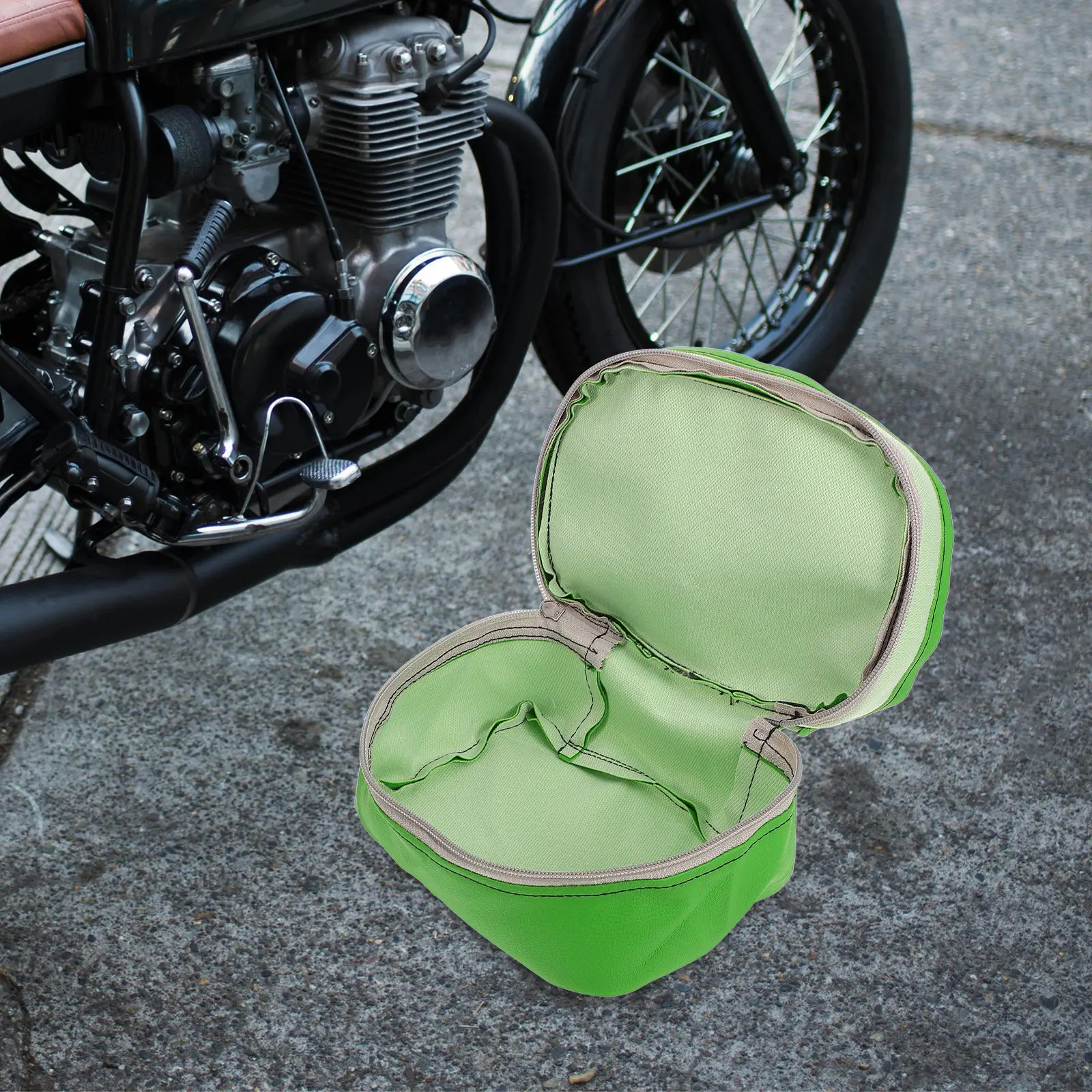 

Heavy Duty Motorcycle Storage Bag Ample Space Organizer for Off Road Riding Gear Saddle Bags Motorbike Accessories Handlebar Bag