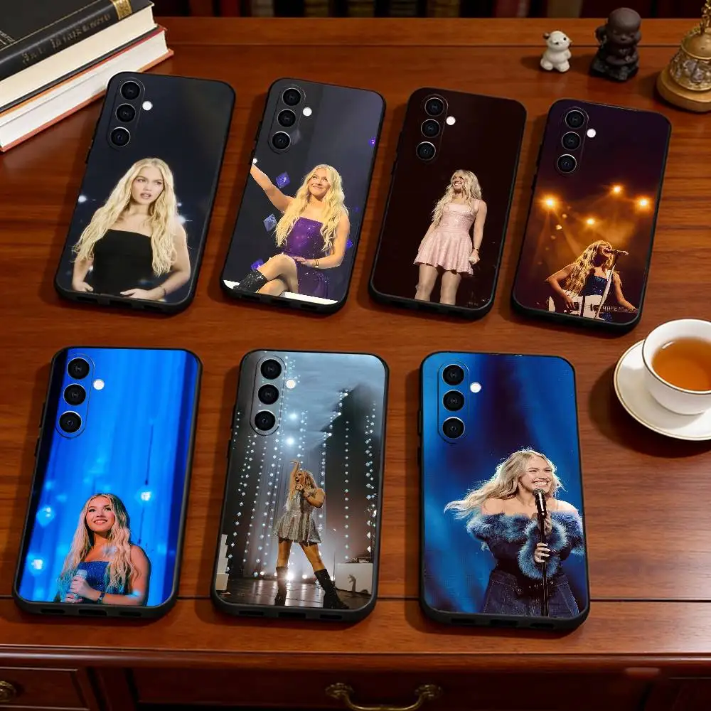 F-Freya S-Skye Singer Phone Case For Samsung Galaxy A73,A72,A71,A70,A53,A52,A51,Others Soft Black Cover