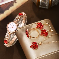 Fashionable design women's watch with rhinestone decoration, exquisite and personalized, suitable for multiple occasions